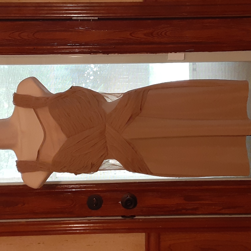Ya Los Angeles Nude dress